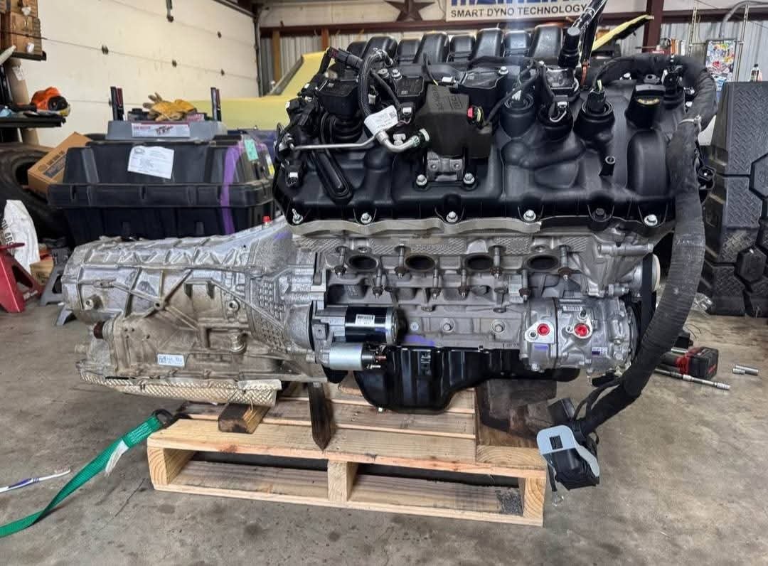2023 Ford F150 4x4 5.0 Motor and Transmission
Fits 2021-2026 Ford F150 4x4 Motor
5.0 coyote V8 out of a 2023 Ford F150 4 x 4 with 11,500 miles. Comes with all accessories, AC lines coolant hoses intake manifold transmission , ECU .
VIN 1FTFW1E51PKE33702. You can come pick it up or pay to have it shipped.
VIN 1FTFW1E51PKE33702. - Image 5