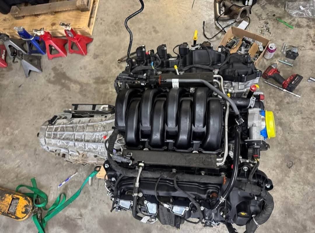 2023 Ford F150 4x4 5.0 Motor and Transmission
Fits 2021-2026 Ford F150 4x4 Motor
5.0 coyote V8 out of a 2023 Ford F150 4 x 4 with 11,500 miles. Comes with all accessories, AC lines coolant hoses intake manifold transmission , ECU .
VIN 1FTFW1E51PKE33702. You can come pick it up or pay to have it shipped.
VIN 1FTFW1E51PKE33702. - Image 2