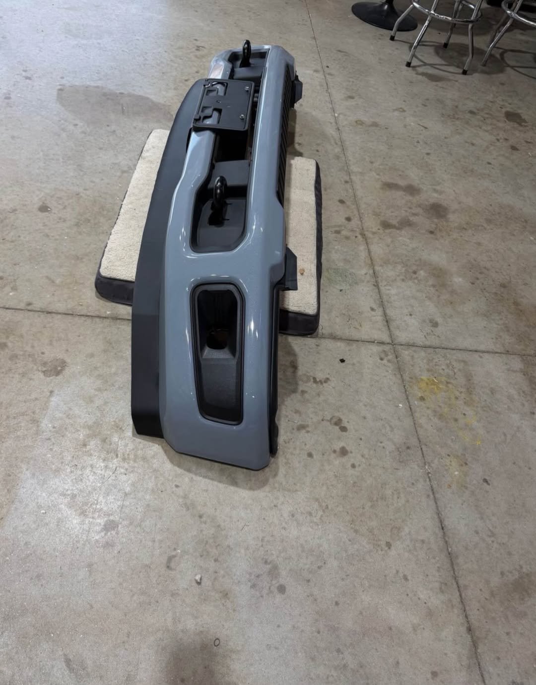 2023-2026 F250 F350 F450 F550 front bumper glazier grey front bumper