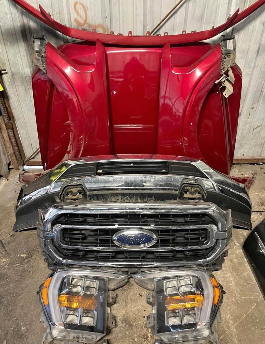 2021-2023 Ford Lariat f150 front end complete